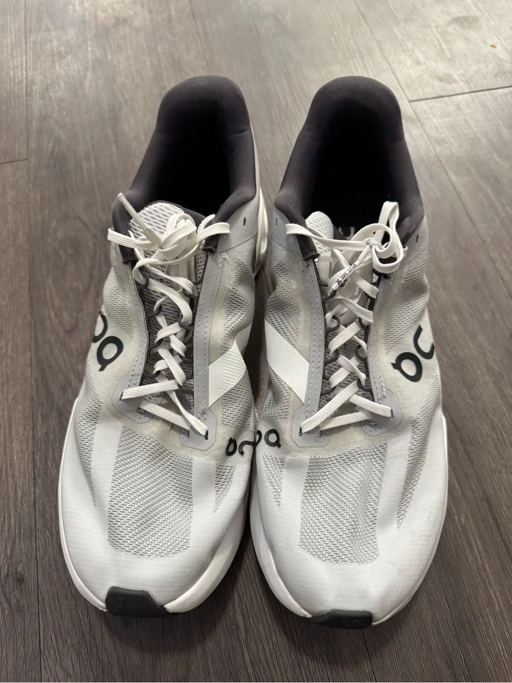 On Running Men’s Cloudswift Running Shoes - White and Black Accents